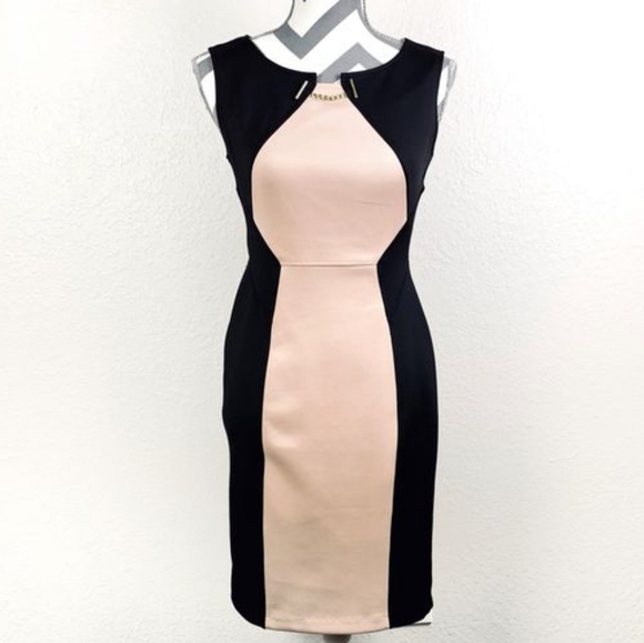 SOLD Enfocus Studio Colorblock Dress - Picture 1 of 4